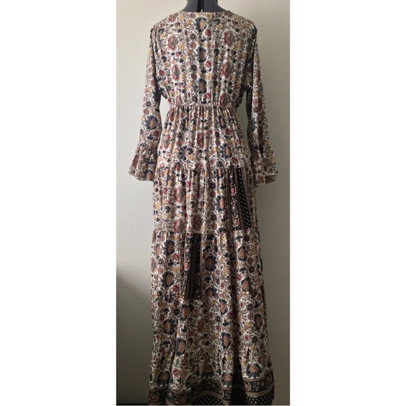 Chaudry Boho Floral Maxi Dress - Picture 10 of 12